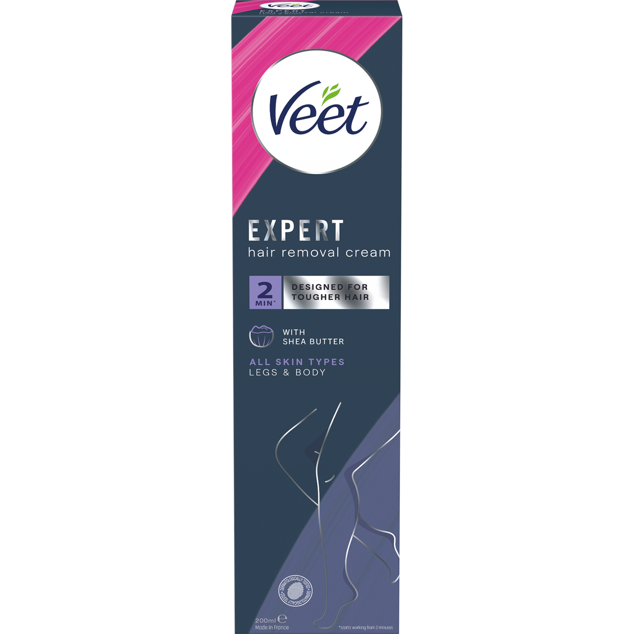Veet Expert Hair Removal Cream Legs & Body All Skin Types